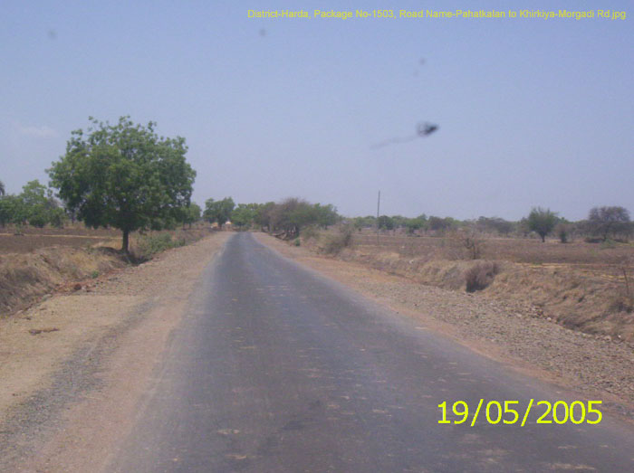 District-Harda, Package No-1503, Road Name-Pahatkalan to Khirkiya-Morgadi Rd